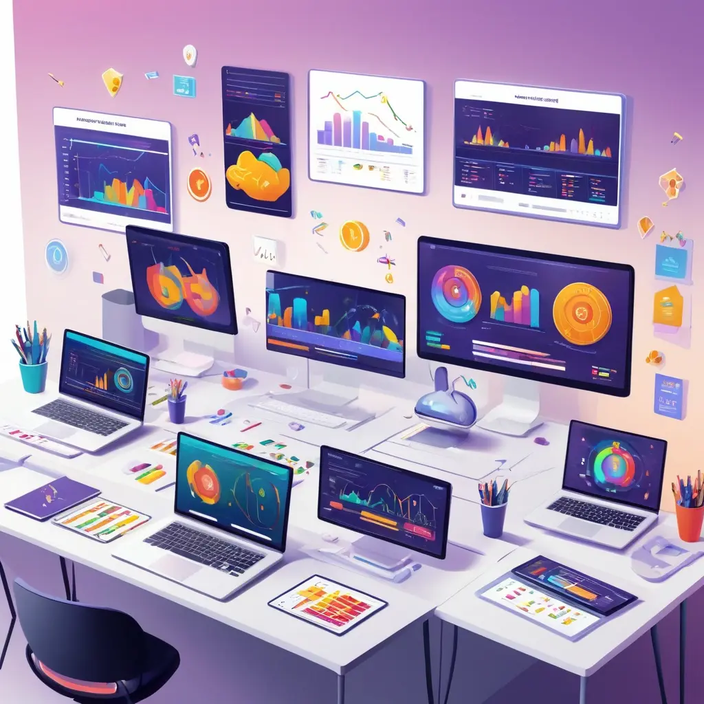 Visualization of wasted casino marketing budget and declining revenue