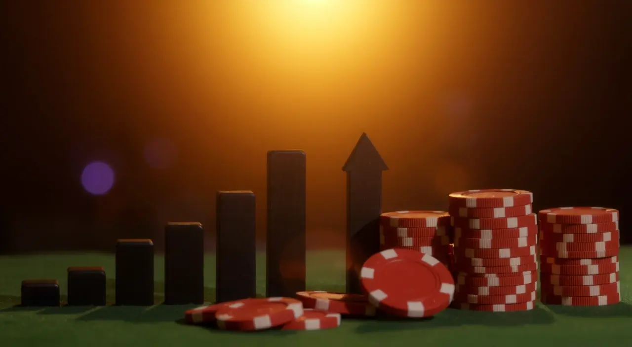 Casino marketing analytics dashboard mockup